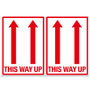 'THIS WAY UP' Label