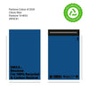 Design of blue recycled Mail Bag 17 x 22 inches for packaging products