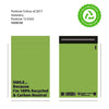 Design of green recycled Mail Bag 117x 22 inches for packaging products